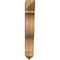 Ekena Millwork Funston Arts & Crafts Rough Sawn Bracket, Western Red Cedar, 6"W x 28"D x 40"H BKT06X28X40FST03RWR - alternate 2